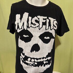 Misfits Punk Rock 2018 Men's Black T Shirt Medium Cyclopian Music